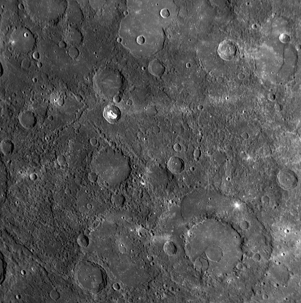 scarps on mercury